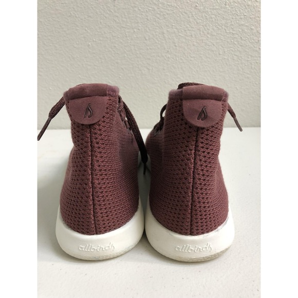 Allbirds Tree Topper Shoes Womens Size 8 Purple High Top Knit Lace Up Casual - Picture 4 of 13